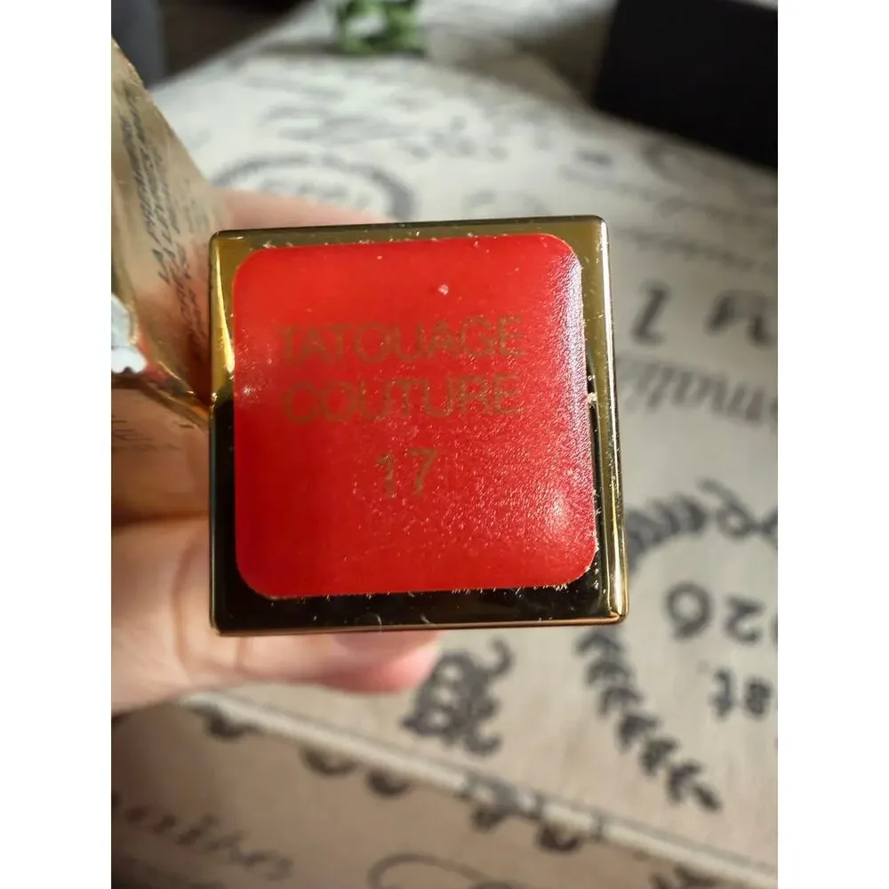 YSl Tatouage Couture Matte Stain Shade 17 Unconventional Coral